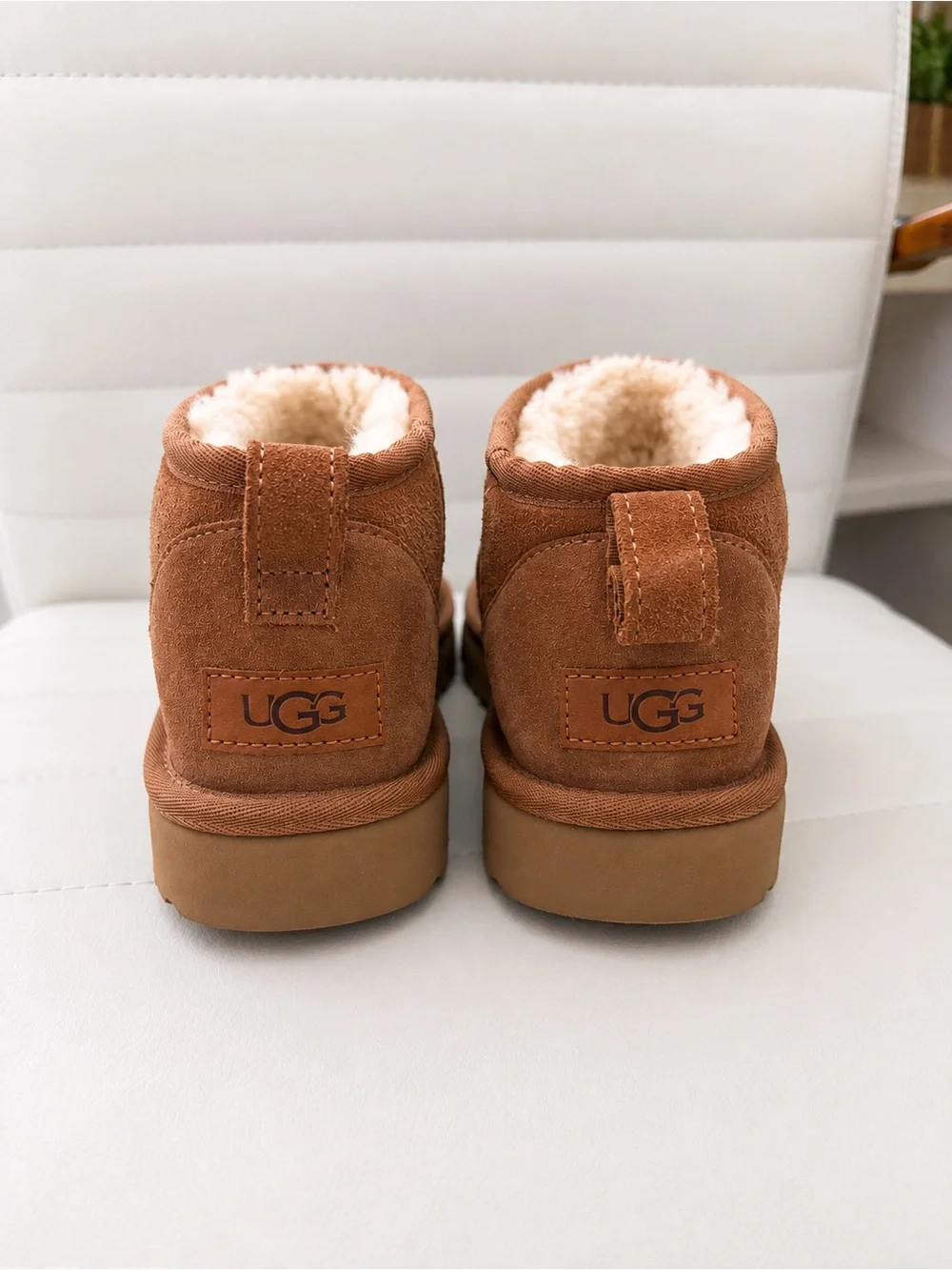UGG Chestnut Mini Classic Boot Size 6 - Worn once!
